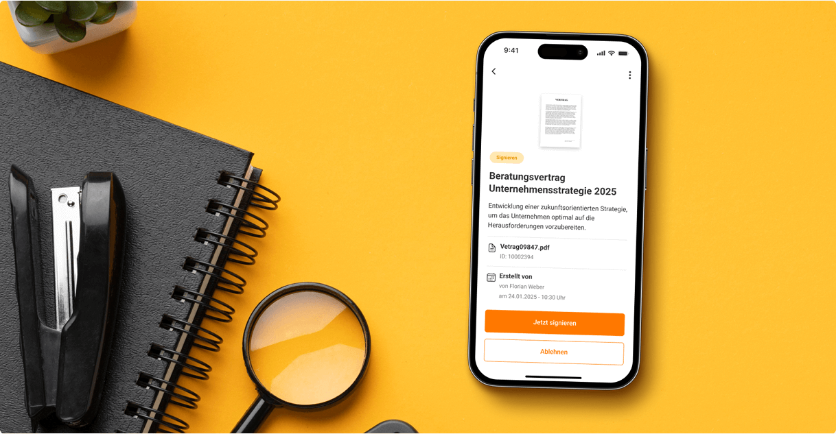 Smartphone mit geöffneter App liegt auf einem Tisch – zeigt Nutzung im Alltag